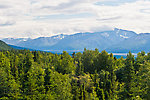 The Delta River and the Alaska Range in the distance. From Richardson Highway in Alaska.