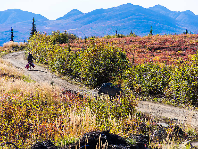 Riding out 2 From Clearwater Mountains in Alaska.