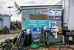 Old signs in Selawik From Selawik in Alaska.
