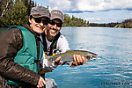 Lena's Kenai River rainbow From the Kenai River in Alaska.