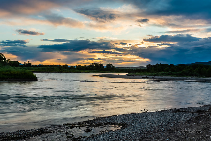 Missouri River origin (Madison and Jefferson junction) From the Missouri River in Montana.