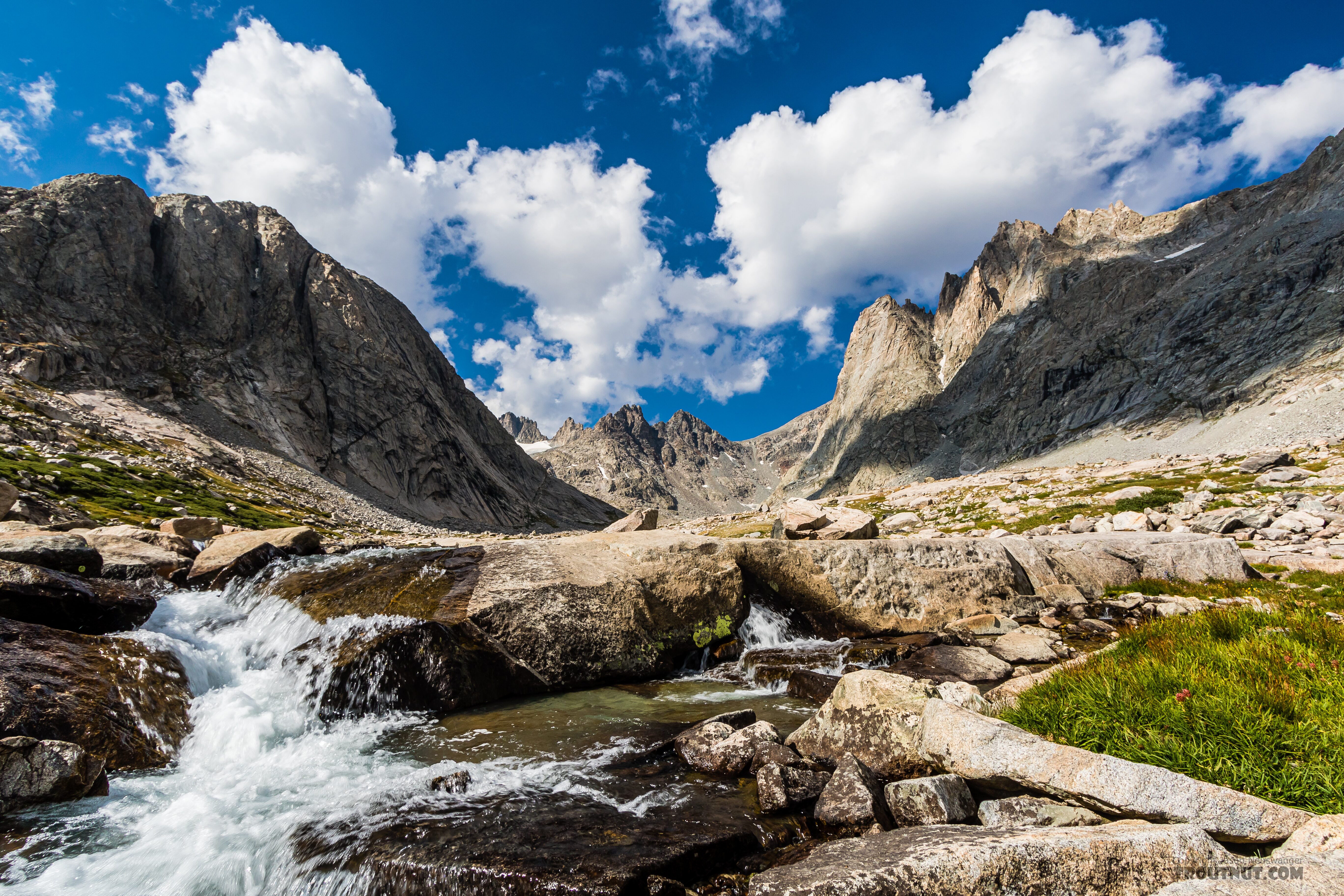  From Titcomb Basin in Wyoming.
