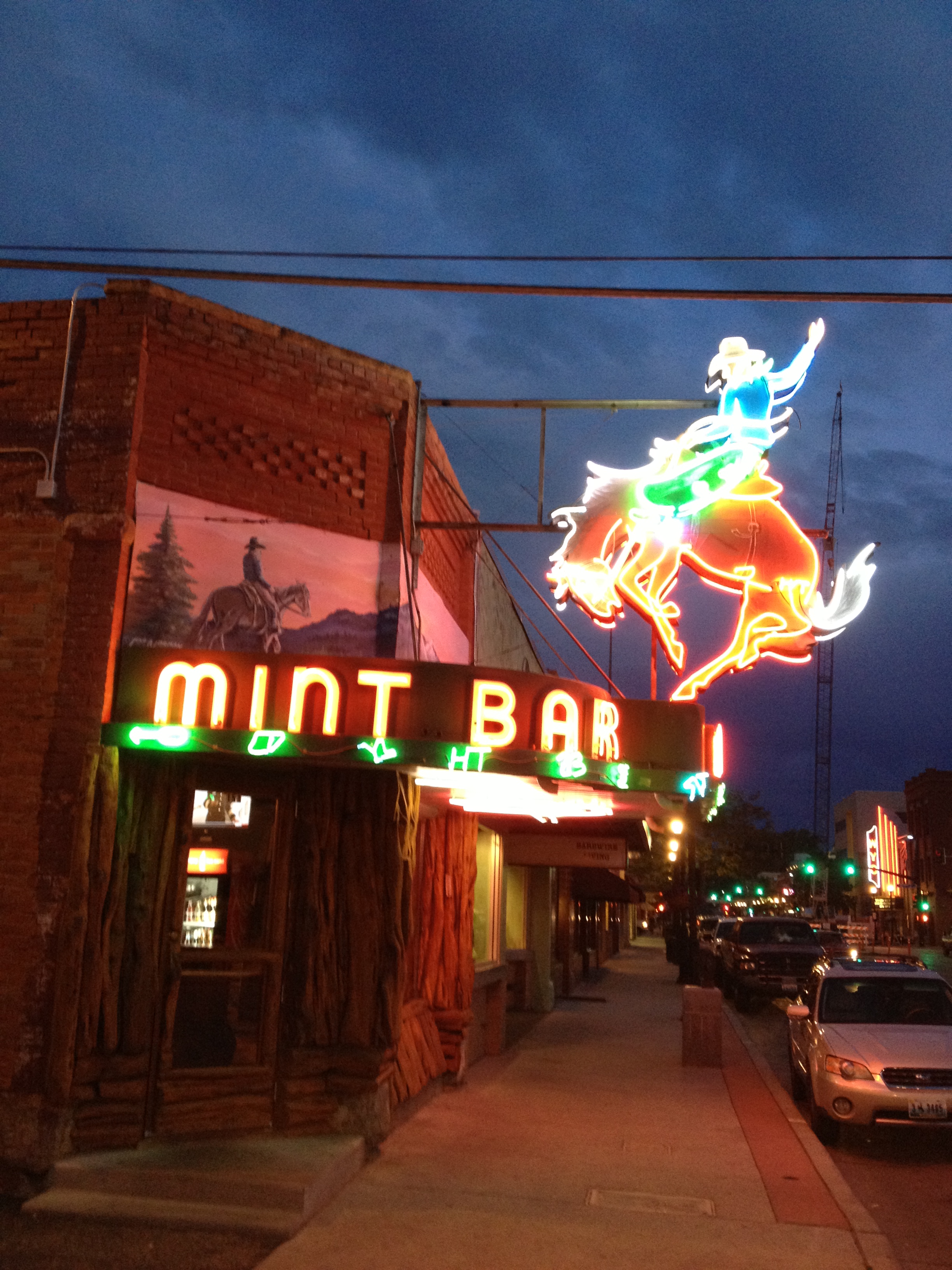 Mint Bar Sheridan Wyoming...Rumor has it Kurt is barred from ever entering this place. :)