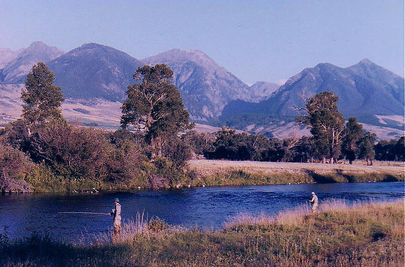 Armstrong Spring Creek in Paradise Valley
