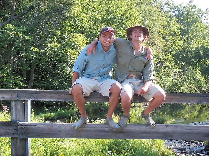 Johan and Jesse, life partners, look out fly fishing world!