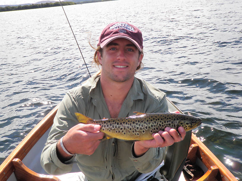 Second Corrib brown trout.