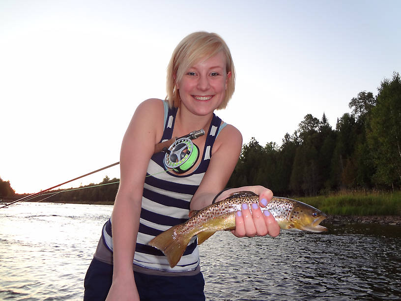 Megan M. with her first ever Brown.